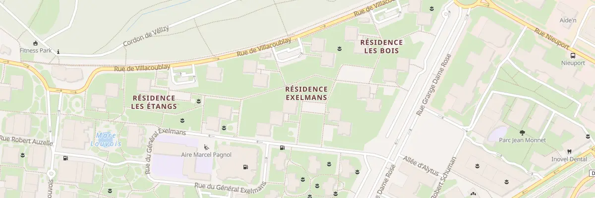 Plan du 52 Rue de Villacoublay à Vélizy-Villacoublay