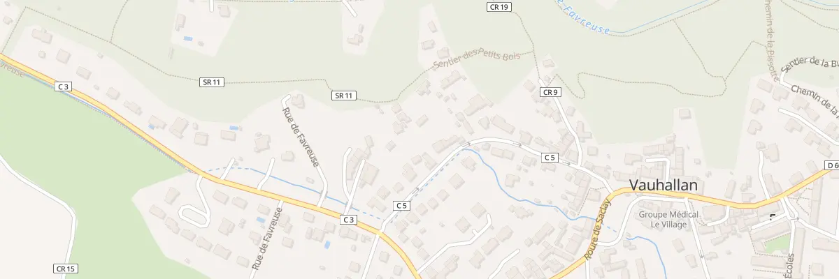 Plan du 24 Rue de la Petite Fontaine à Vauhallan