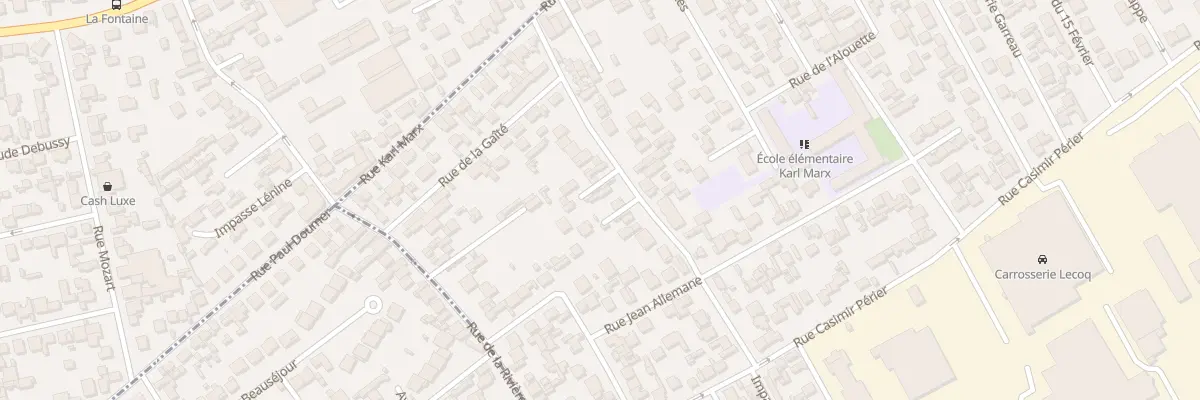 Plan du 19 Rue Roger Martin à Bezons