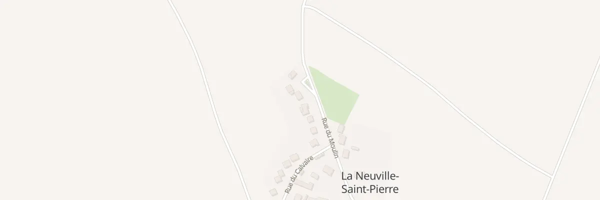 Plan du 15 Rue du Moulin à La Neuville-Saint-Pierre