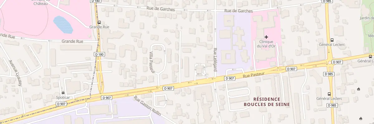 Plan du 26 Rue Pasteur à Saint-Cloud
