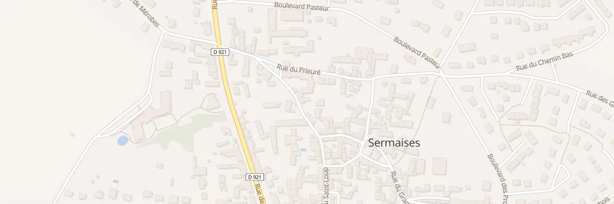 Plan du 10 Rue de Saint Loup à Sermaises