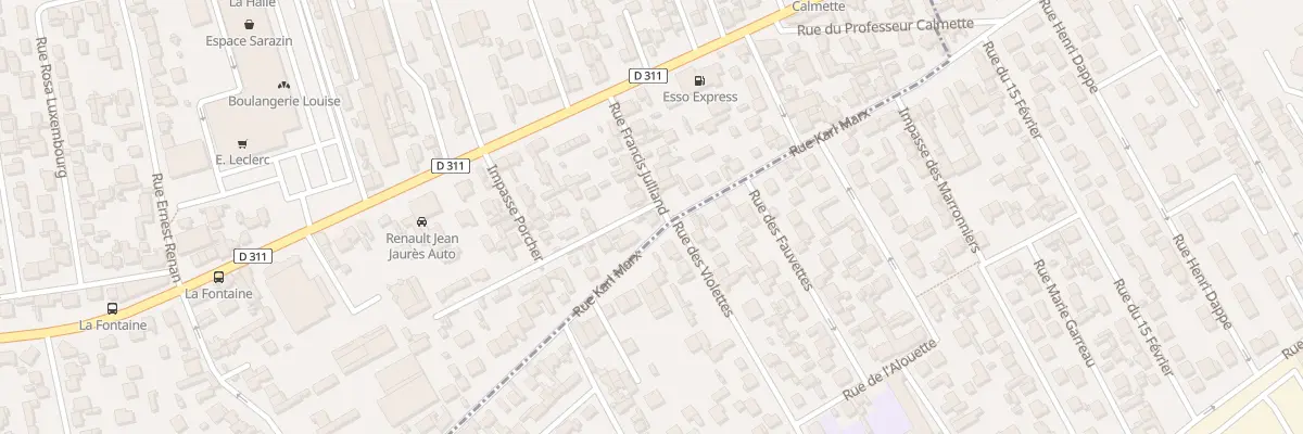 Plan du 58 Rue Karl Marx à Houilles