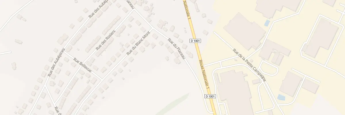 Plan du 66 Rue du Placeau à Sainte-Geneviève