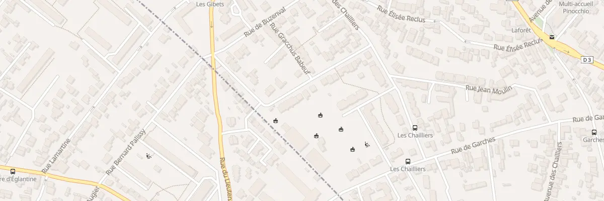 Plan du 40 Rue des Molières à Nanterre