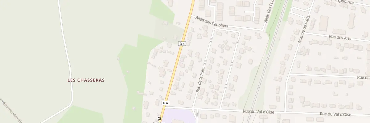 Plan du 57 Rue du Général de Gaulle à Parmain
