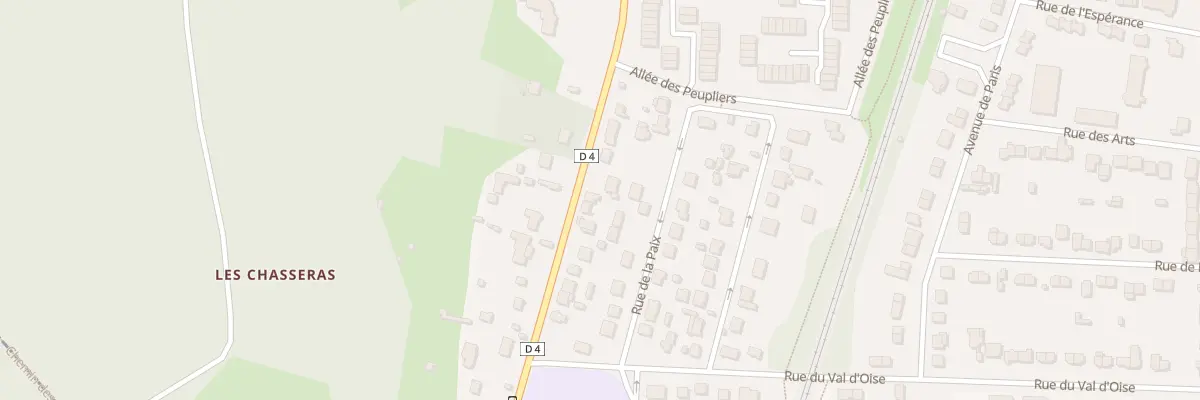 Plan du 55 Rue du Général de Gaulle à Parmain