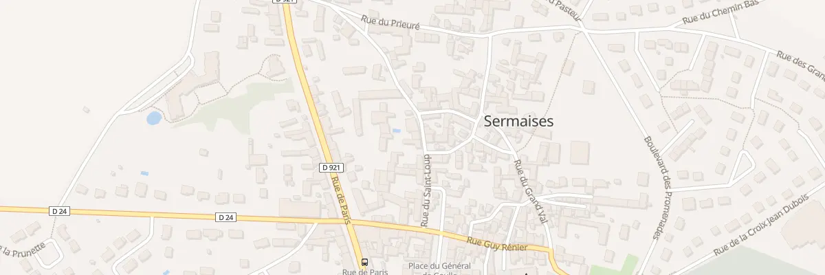 Plan du 7B Rue de Saint Loup à Sermaises