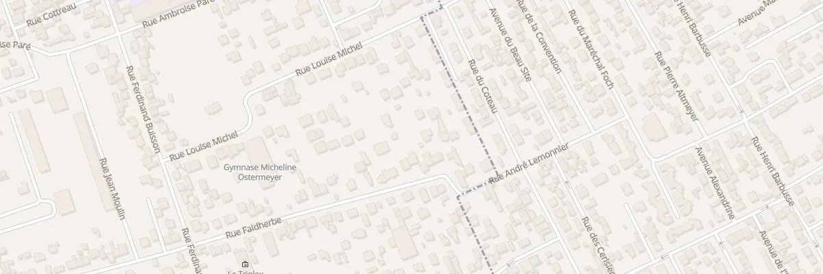 Plan du 119 Rue Faidherbe à Houilles