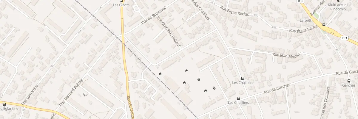 Plan du 42 Rue des Molières à Nanterre