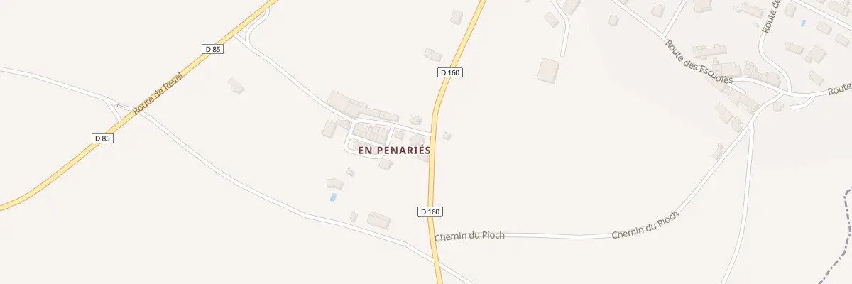 Plan du 1 Pl d’En Pénariès à Saint-Affrique-les-Montagnes