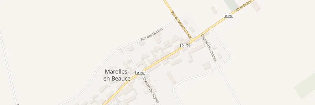Plan du 50 Gr Grande Rue à Marolles-en-Beauce