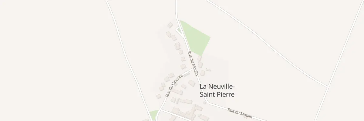 Plan du 9 Rue du Moulin à La Neuville-Saint-Pierre
