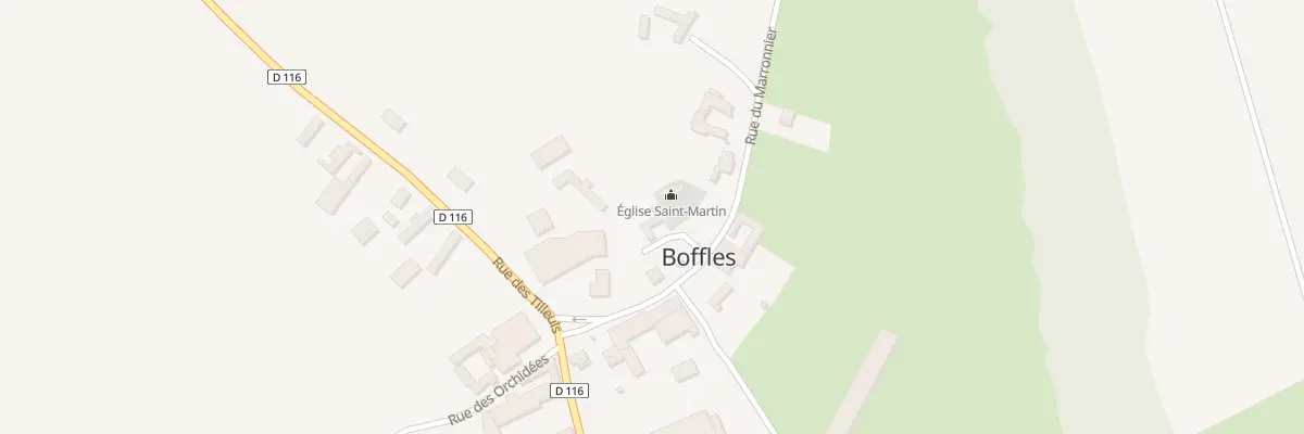 Plan du 144 Imp des Charmes à Boffles