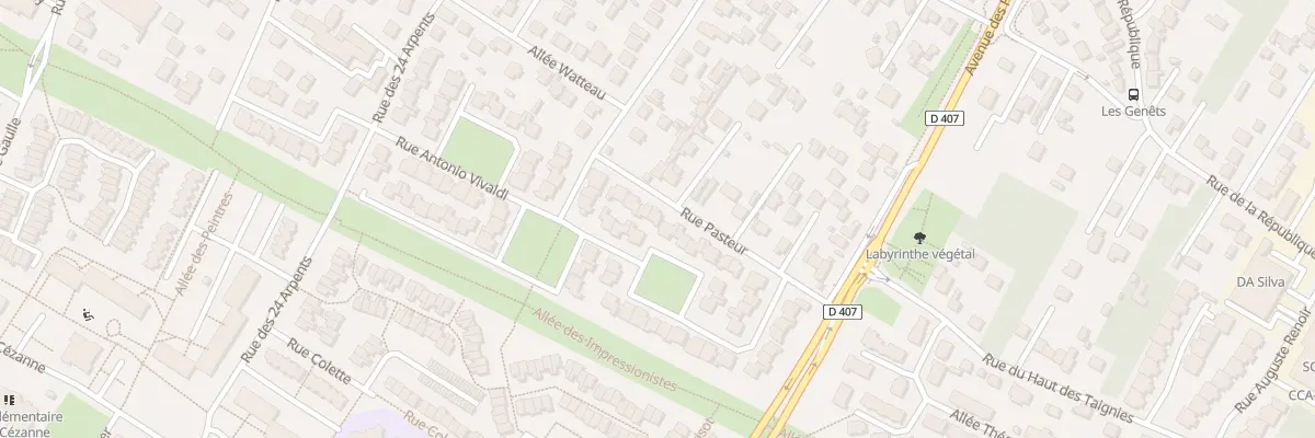 Plan du 8 Rue Pasteur à Montigny-lès-Cormeilles
