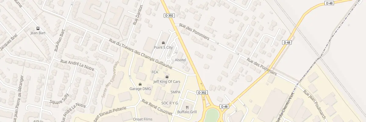 Plan du 100 Bd Joffre à Cormeilles-en-Parisis