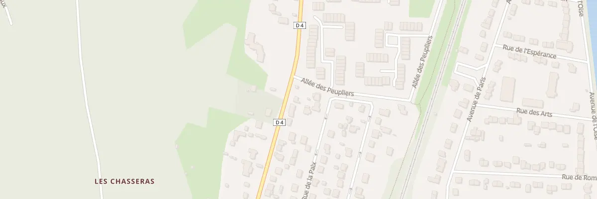 Plan du 47 Rue du Général de Gaulle à Parmain