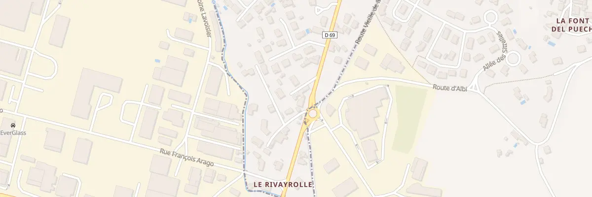 Plan du 166 Av de Montplaisir à Saint-Juéry