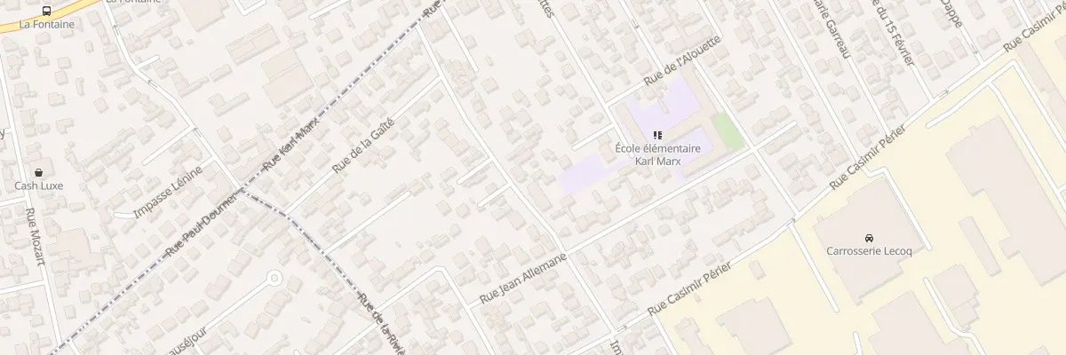 Plan du 8 Rue Roger Martin à Bezons