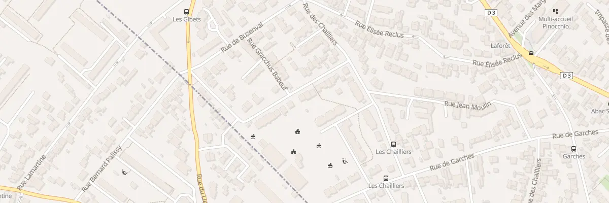 Plan du 52 Rue des Molières à Nanterre