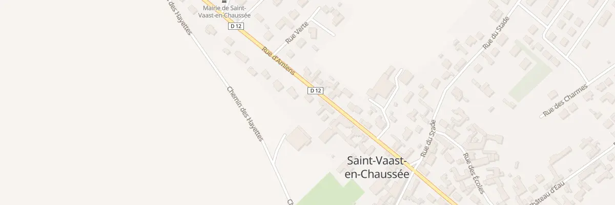 Plan du 47 Rue d’Amiens à Saint-Vaast-en-Chaussée