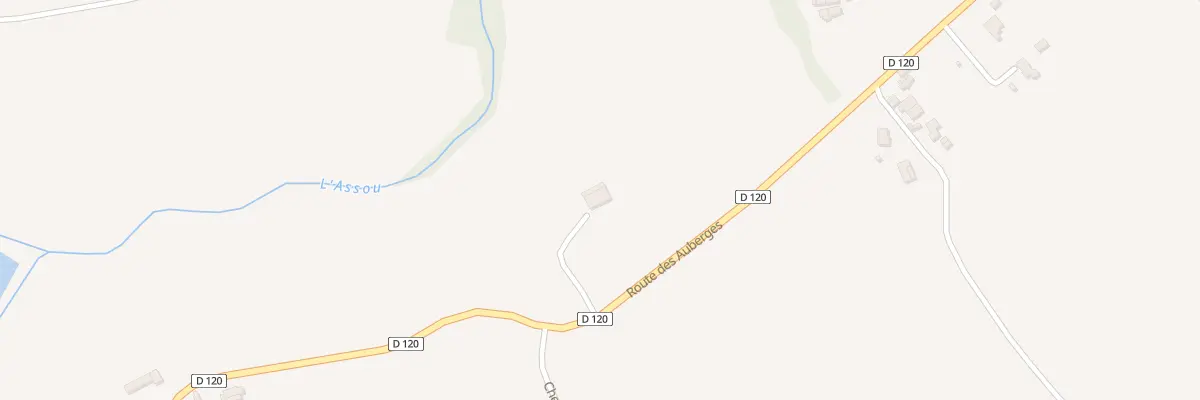 Plan du 5080 As Pescaroux à Dénat