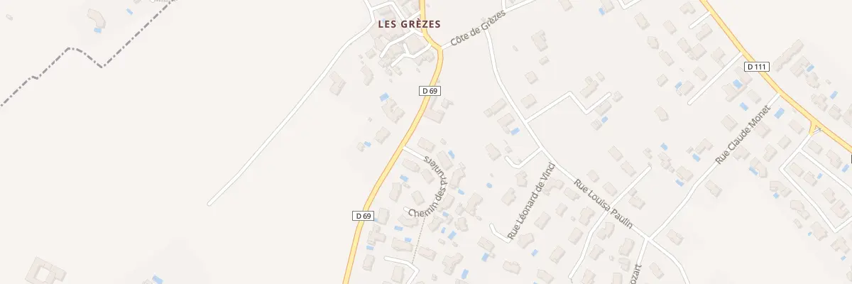 Plan du 1 Che des Pruniers à Cambon