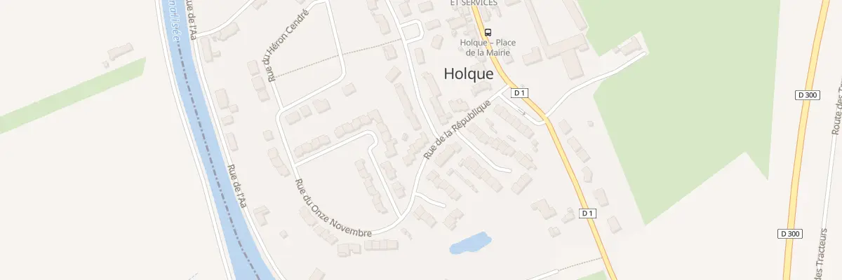 Plan du 8 Rue de la Republique à Holque