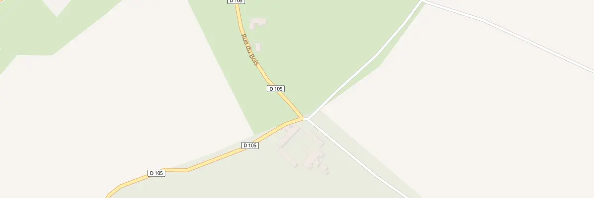 Plan du 11 Rue du Bois à Humières