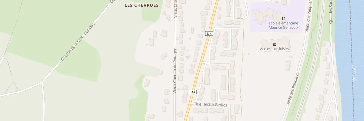 Plan du 63 Vche Vieux Chemin du Potager à Parmain
