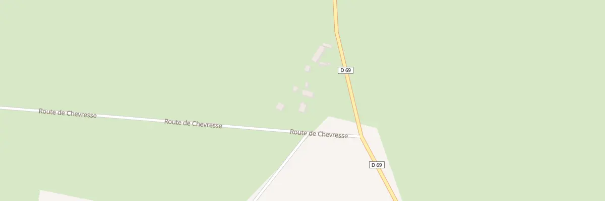 Plan du 1 Rte de Chevresse à Touchay