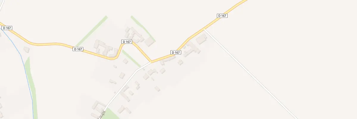 Plan du 30 Rte de Bouzonville aux Bois à Mareau-aux-Bois