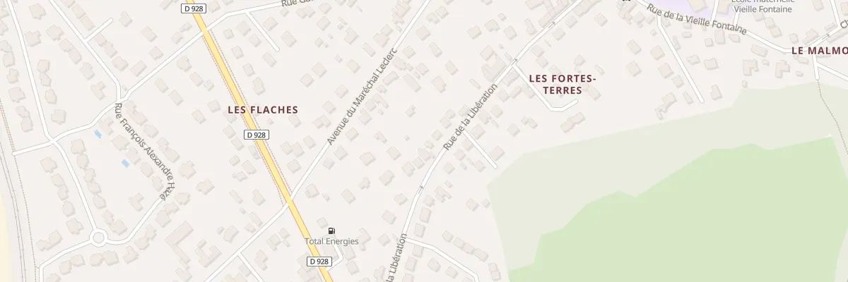 Plan du 40 Rue de la Liberation à Frépillon