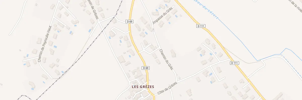 Plan du 10 Che du Moulin à Cambon