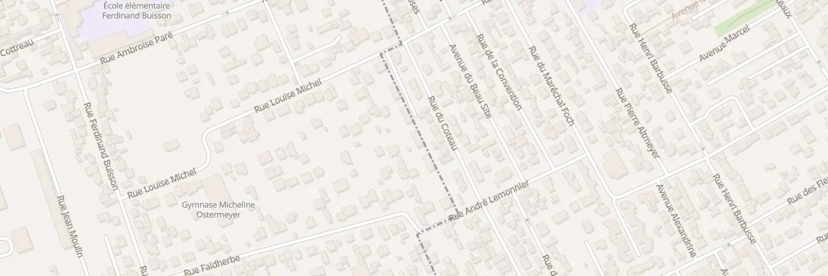 Plan du 127 Rue Faidherbe à Houilles