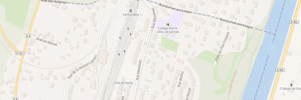 Plan du 1 Rue Berlioz à Butry-sur-Oise