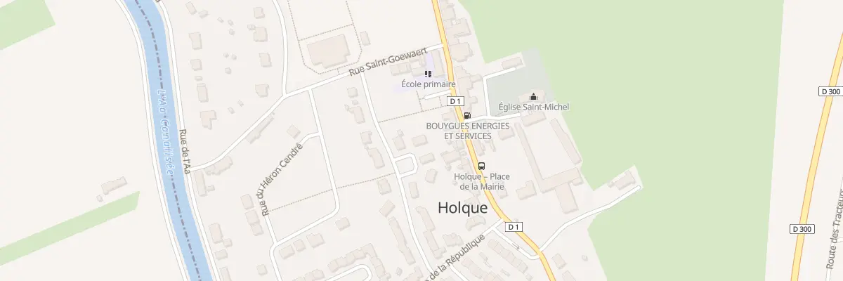 Plan du 3 Rue Jules Guesde à Holque