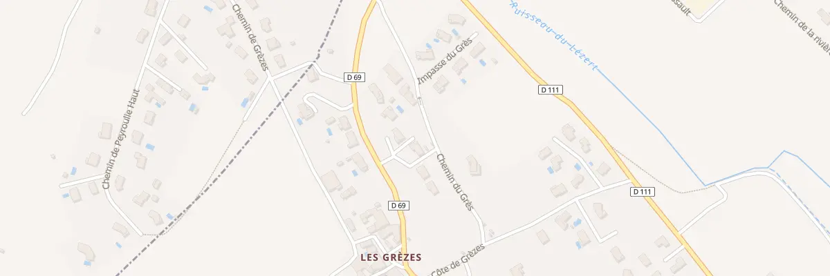 Plan du 12 Che du Moulin à Cambon