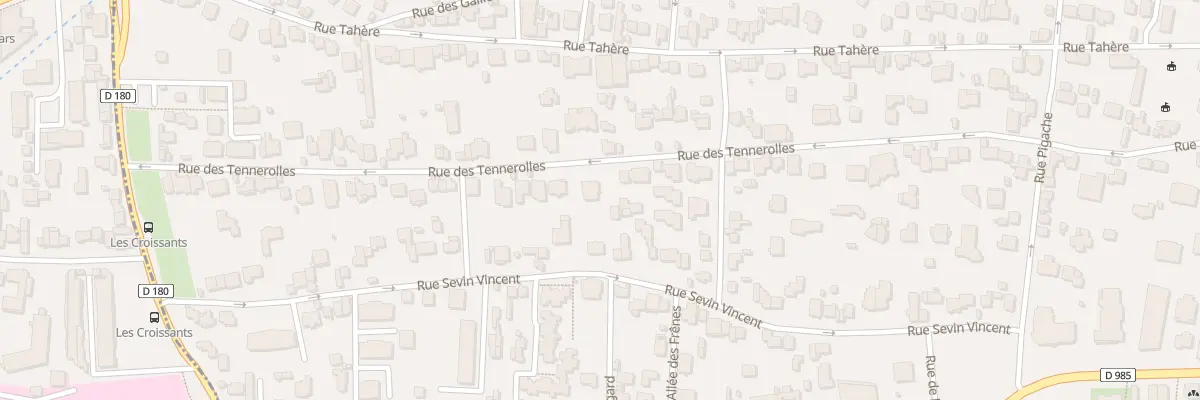 Plan du 123 Rue des Tennerolles à Saint-Cloud