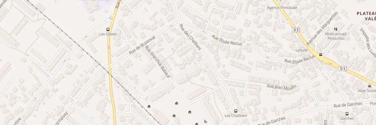 Plan du 65 Rue des Molières à Nanterre