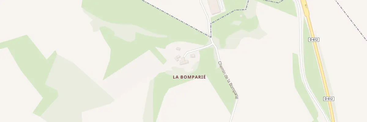 Plan du 775 Che de La Bomparié à Peyregoux