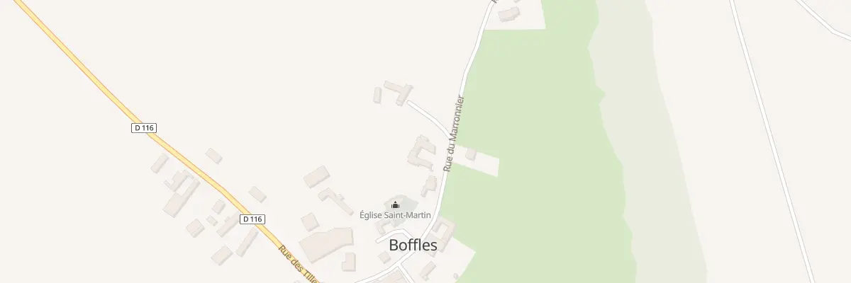 Plan du 207 Rue du Marronnier à Boffles