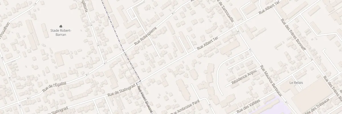 Plan du 70 Rue Albert 1er à Bezons