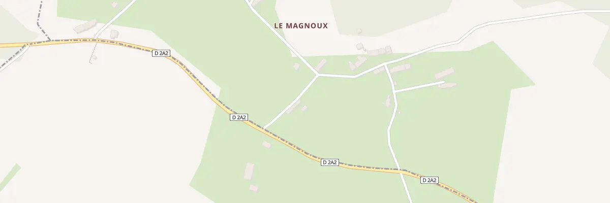Plan du 16 Le Magnoux à Préveranges