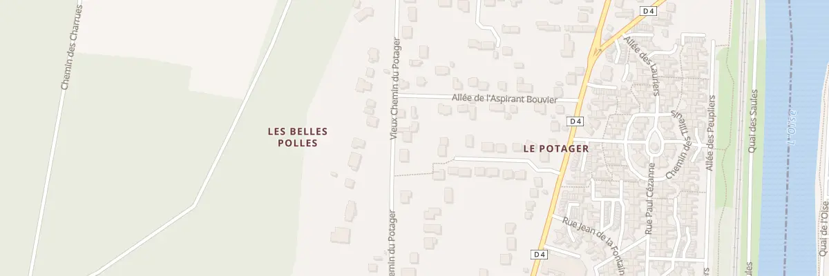 Plan du 11 Vche Vieux Chemin du Potager à Parmain