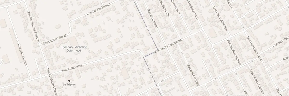 Plan du 123B Rue Faidherbe à Houilles