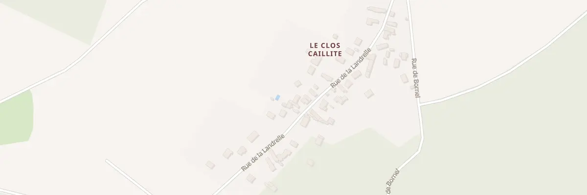 Plan du 22B Rue de la Landrelle à Bornel