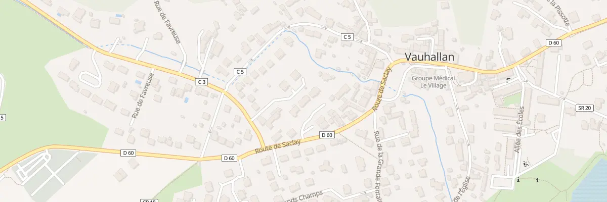Plan du 3 Clos Gabriel à Vauhallan