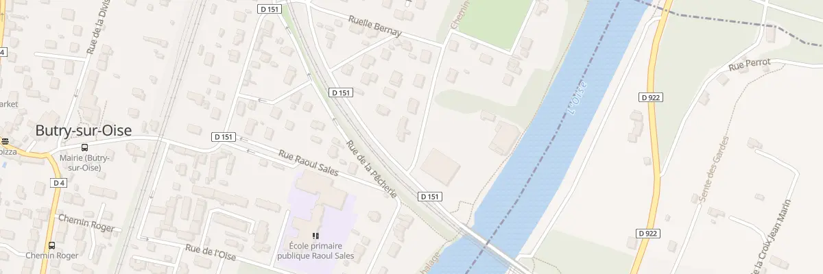 Plan du 56 Rue des Isles à Butry-sur-Oise