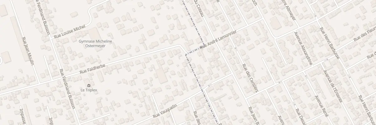 Plan du 102 Rue Faidherbe à Houilles